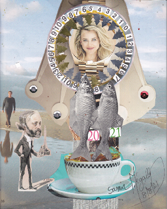 Deux poissons dans une tasse